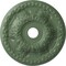 Ekena Millwork Granada Ceiling Medallion (Canopies up to 7 1/8"), 23 3/8"OD x 3 5/8"ID x 2 1/2"P, Athenian Green CM23GAAGF - alternate 1